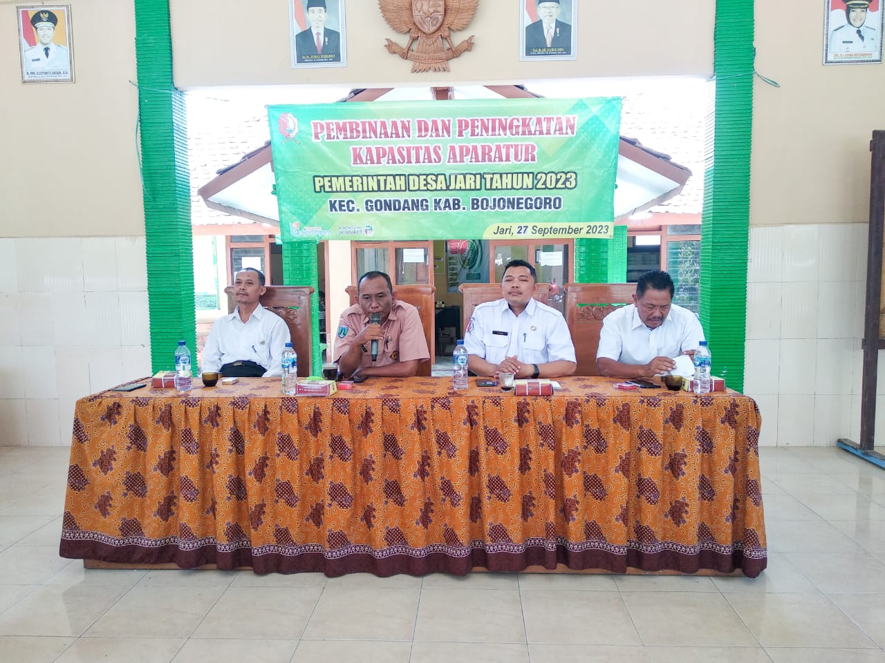 PENINGKATAN KAPASITAS APARATUR PEMDES JARI OLEH TIM KECAMATAN GONDANG KABUPATEN BOJONEGORO