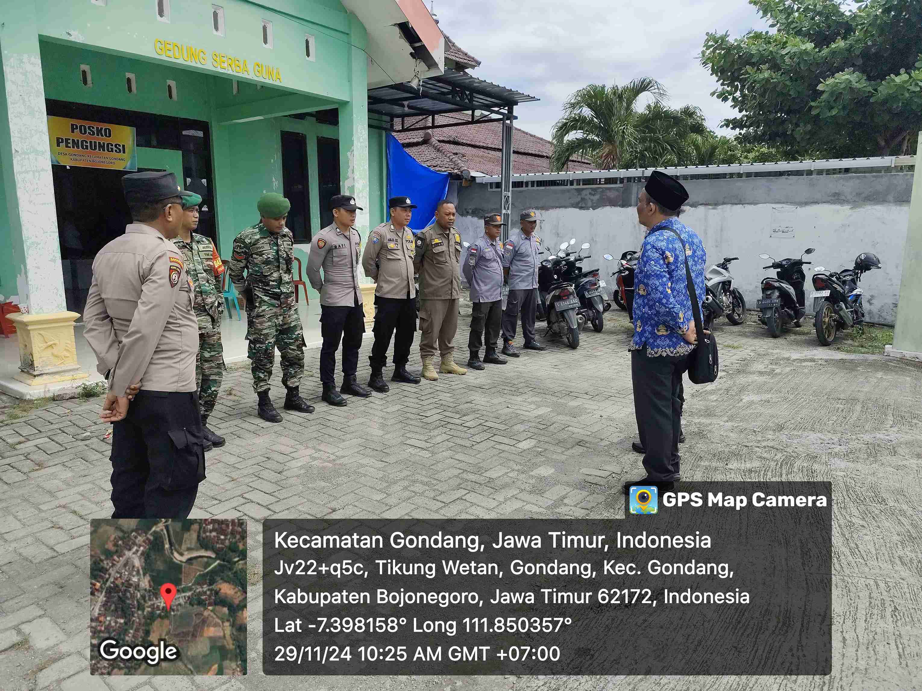 PENDAMPINGAN KEGIATAN PENGAWASAN PEMILU KECAMATAN GONDANG TAHUN 2024