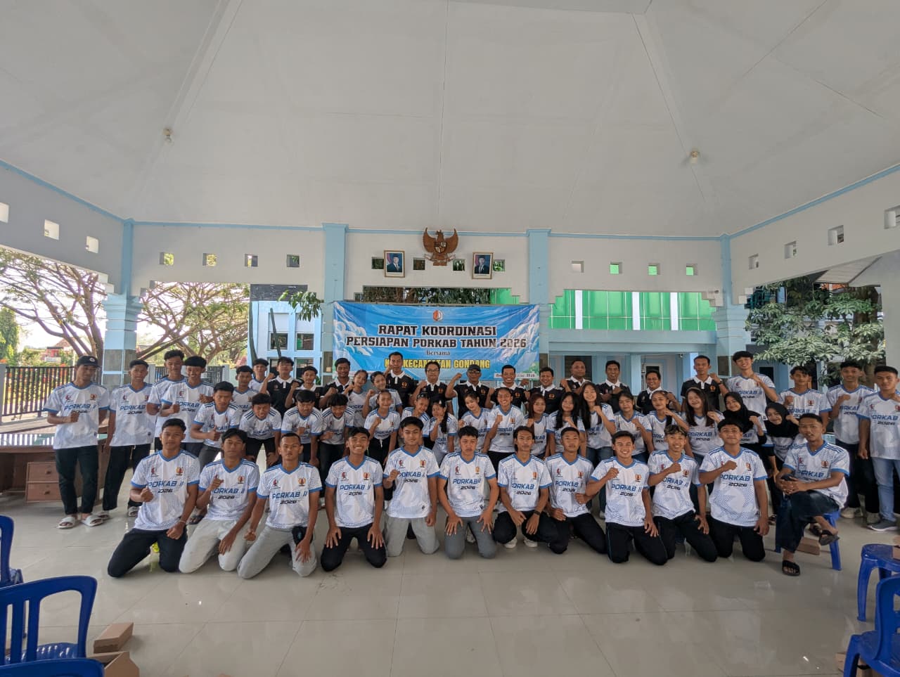 KOK Kecamatan Gondang Matangkan Persiapan PORKAB Bojonegoro 2026