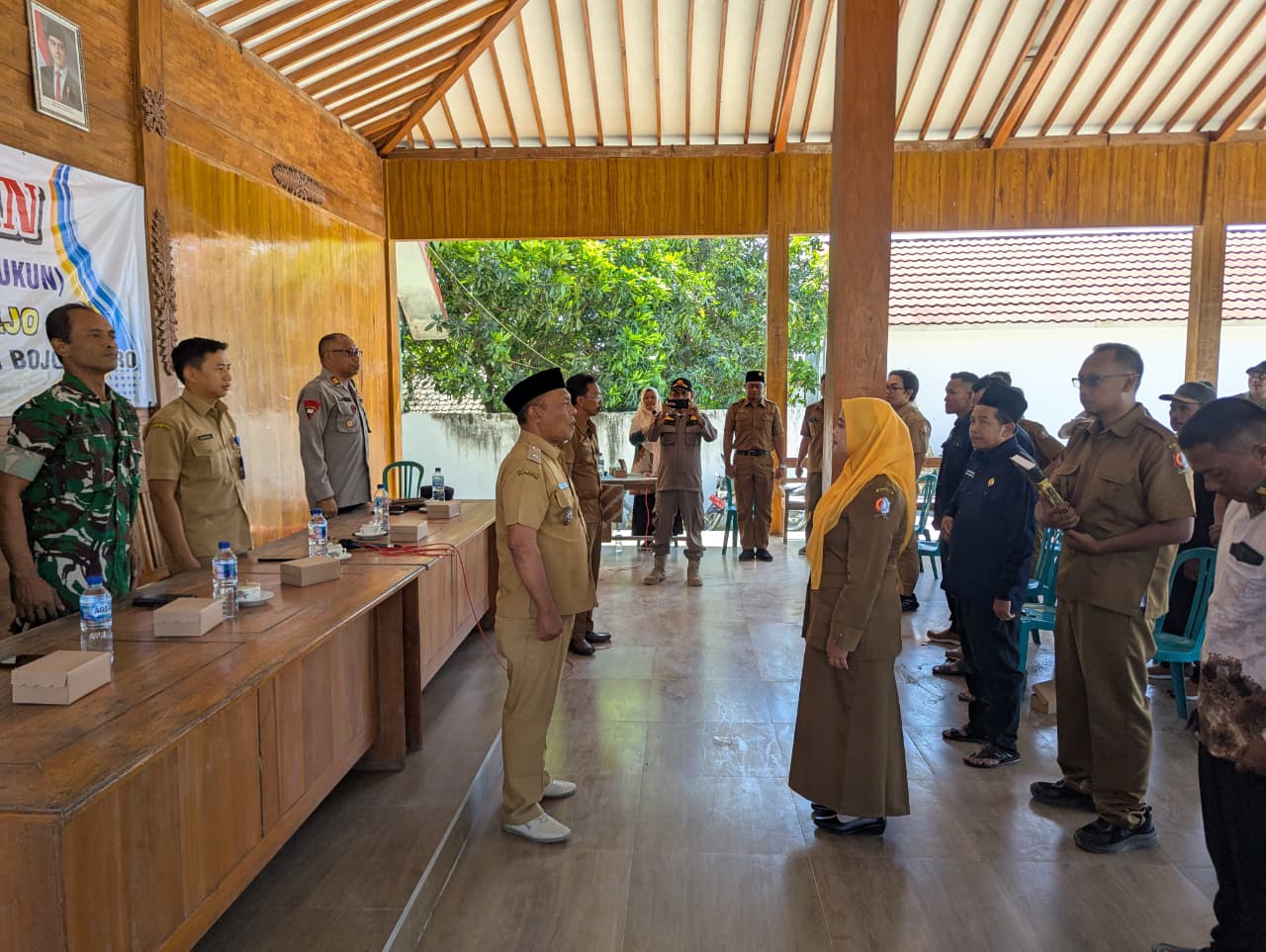 Pelantikan Perangkat Desa Sambongrejo