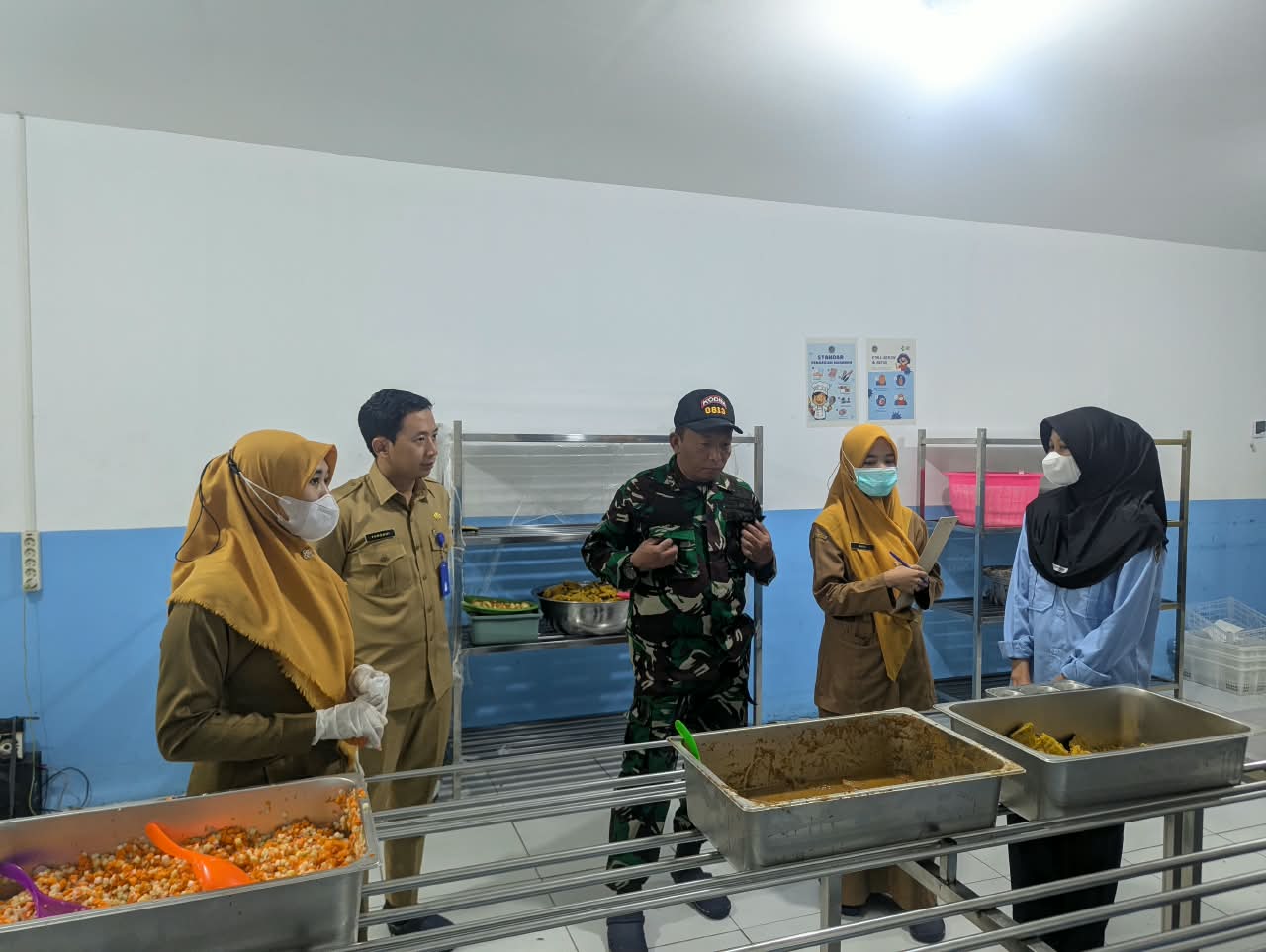 Kecamatan Gondang Lakukan Sidak SPPG di Desa Senganten