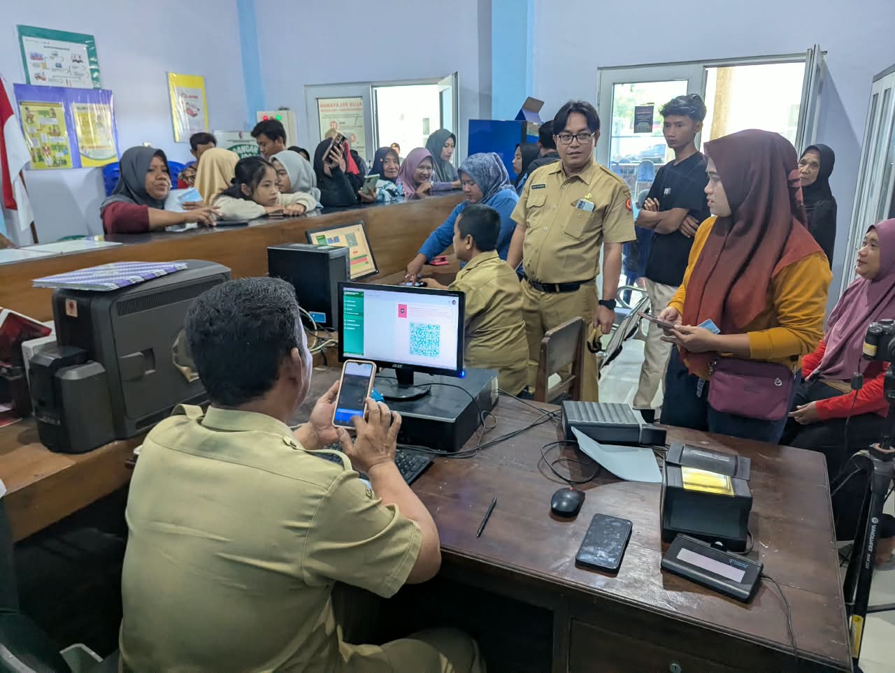 Pelayanan IKD di Kecamatan Gondang