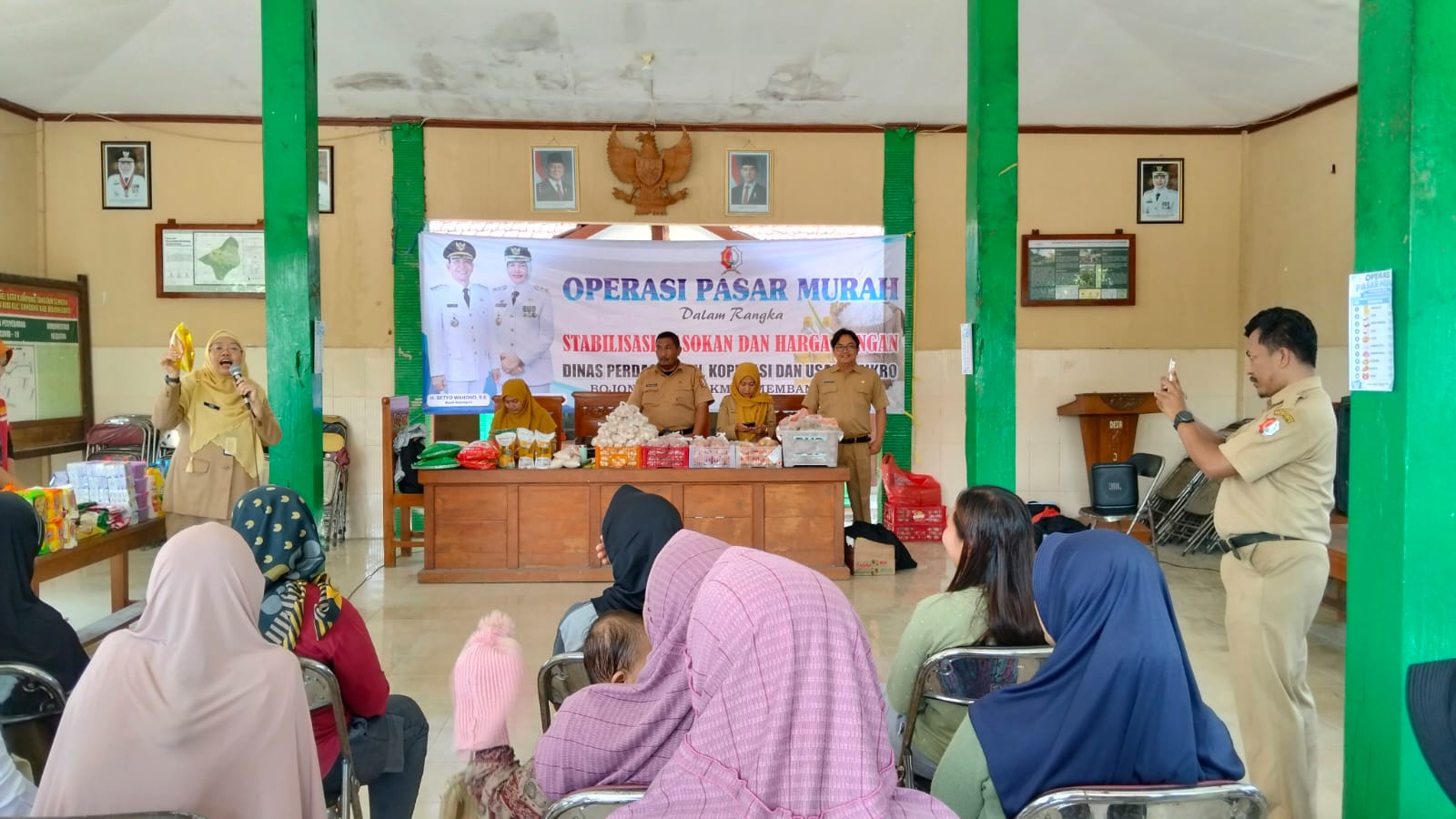 Operasi Pasar Murah Hadir di Desa Jari, Bantu Masyarakat Memperoleh Pangan dengan Harga Terjangkau
