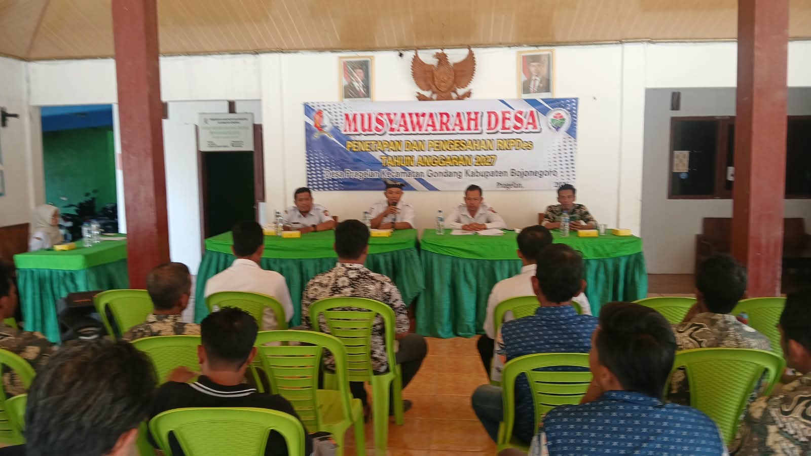 Musyawarah Pembangunan Desa Pragelan Bahas RKP Tahun Anggaran 2027
