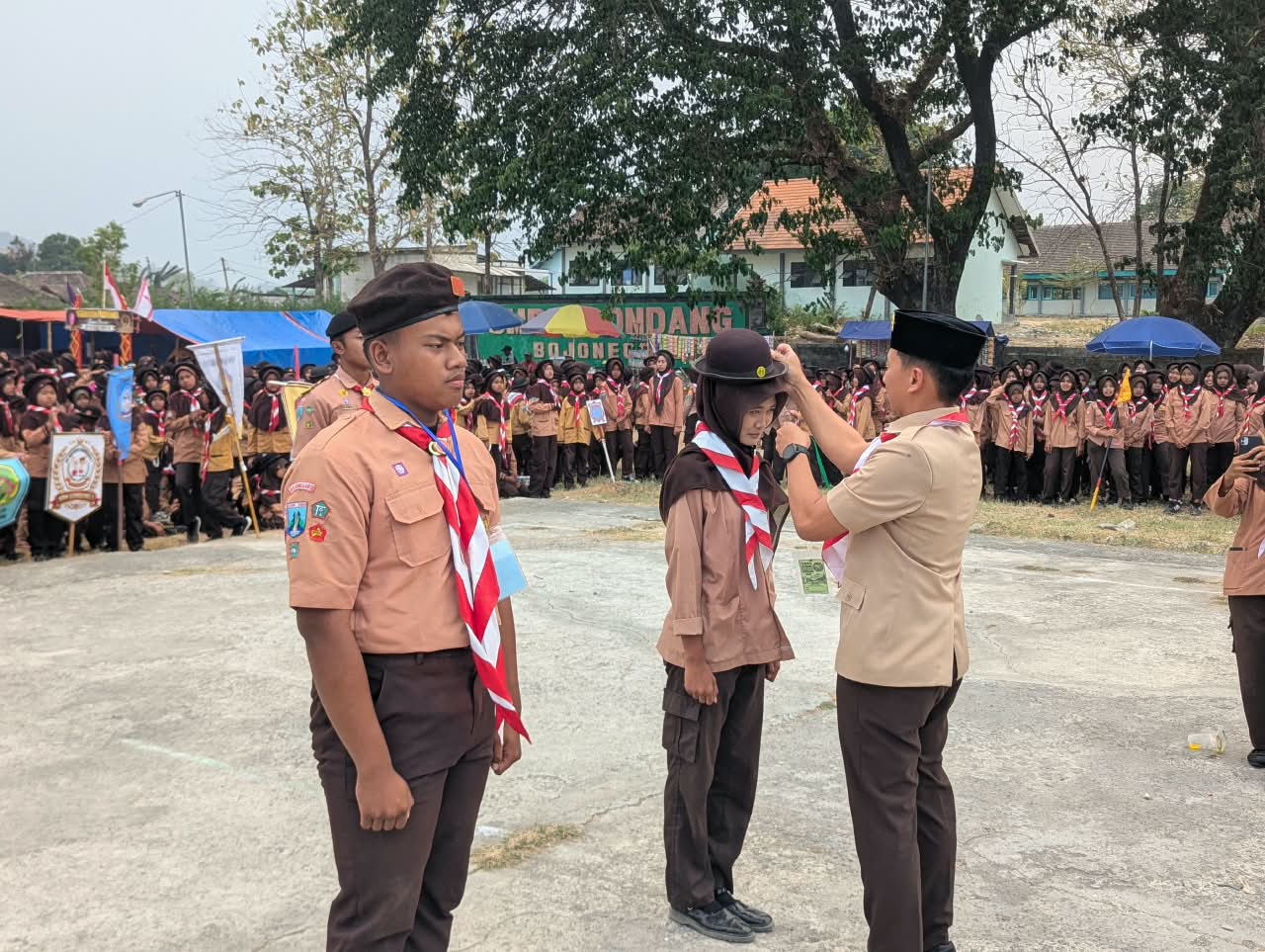 Jambore Kwartir Ranting Gondang Tahun 2026 Digelar di Lapangan Senganten