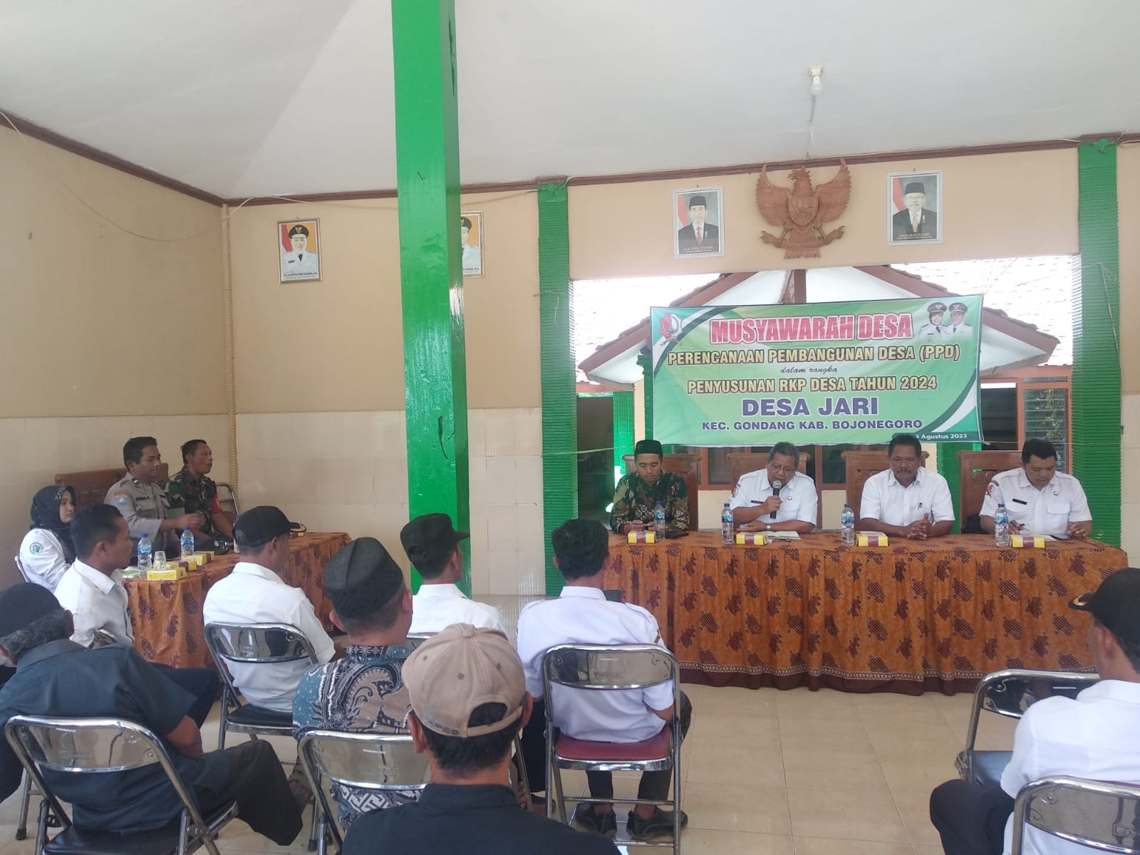 Musyawarah Desa Perencanaan Pembangunan Desa (PPD) Penyusunan RKP Desa Jari Tahun 2024