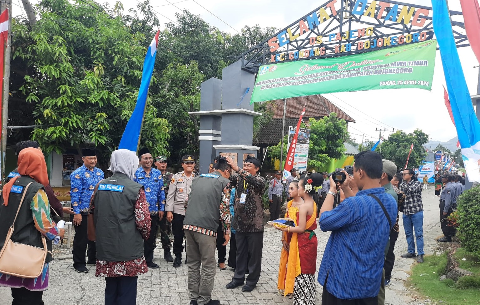 DESA PAJENG MASUK 5 BESAR DESA TERBAIK PELAKSANA GOTONG ROYONG TINGKAT PROV JAWA TIMUR TAHUN 2024