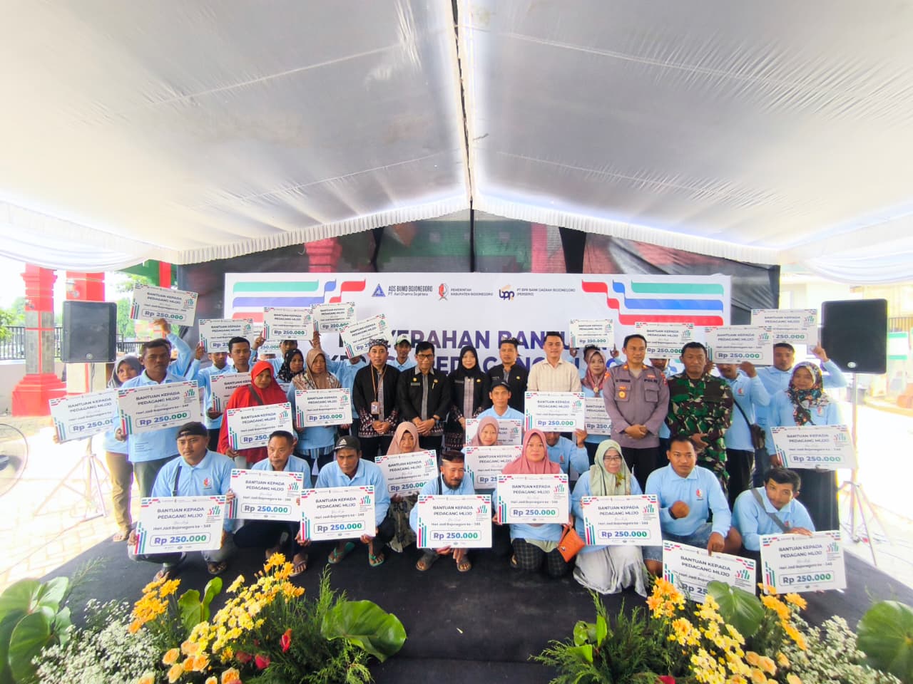 Bantuan Pedagang Mlijo